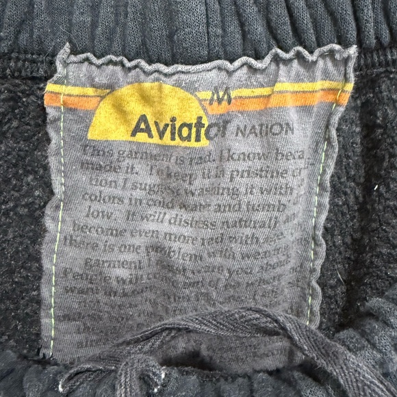 viator Nation 5 Stripe Sweatpants - Charcoal - size M - NWOT - Picture 5 of 9